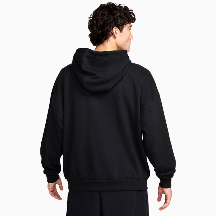 ナイキ パーカー プルオーバー NIKE メンズ クラブ FT オーバーサイズ ブラック ( Club FT Oversize Pullover  Hoodie Black ビッグシルエット HJ1817-010 )