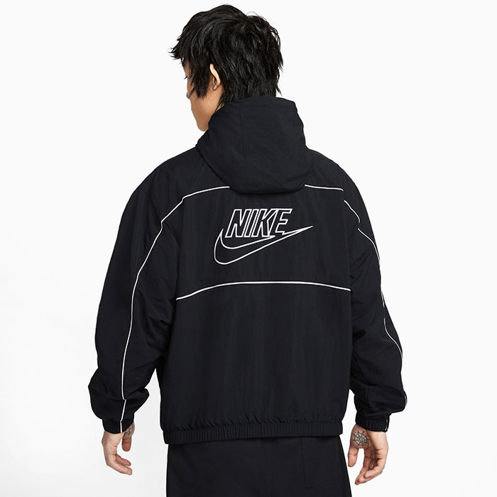 Nike ナイロンジャケット 黒 NIKEブランドナイロンジャケット – WEGO ONLINE STORE
