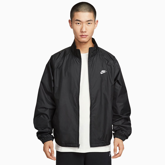 Nike ナイキ プリーツ トラックジャケット L 黒 NIKE（ナイキ） ジャケット メンズ クラブ ロスコー フル ジップ