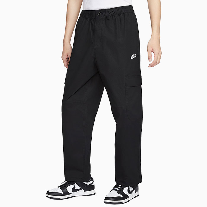 NIKE（ナイキ） パンツ メンズ クラブ WVN カーゴ ブラック/ホワイト