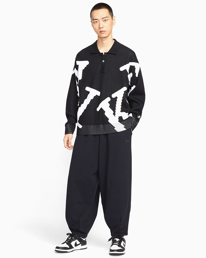 ナイキ　ラガーシャツ　黒　XL ポロ　大きいサイズ NIKE（ナイキ） ポロシャツ 長袖 メンズ NEO VAR クラブ ラグビー
