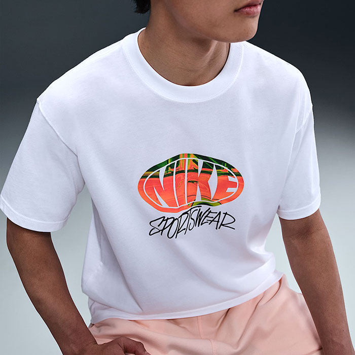 NIKE（ナイキ） Tシャツ 半袖 メンズ M90 OPP1 ホワイト ( M90 OPP1 S