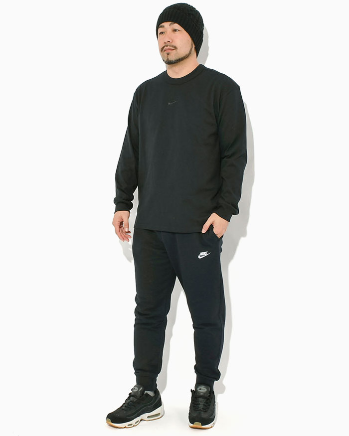 NIKE（ナイキ） ロンT Tシャツ 長袖 メンズ PREM ESS S LSE ブラック