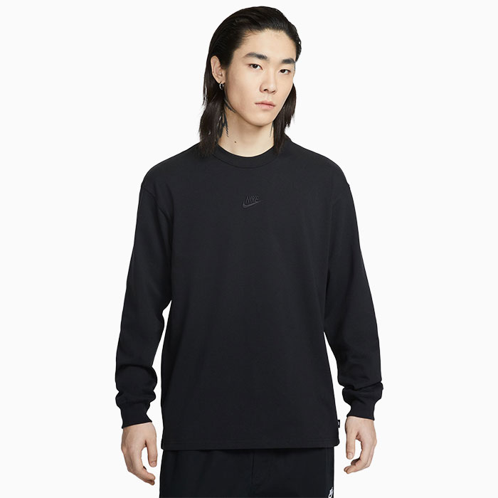 NIKE（ナイキ） ロンT Tシャツ 長袖 メンズ PREM ESS S LSE ブラック