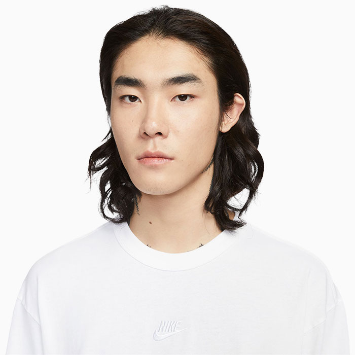 NIKE（ナイキ） ロンT Tシャツ 長袖 メンズ PREM ESS S LSE ホワイト