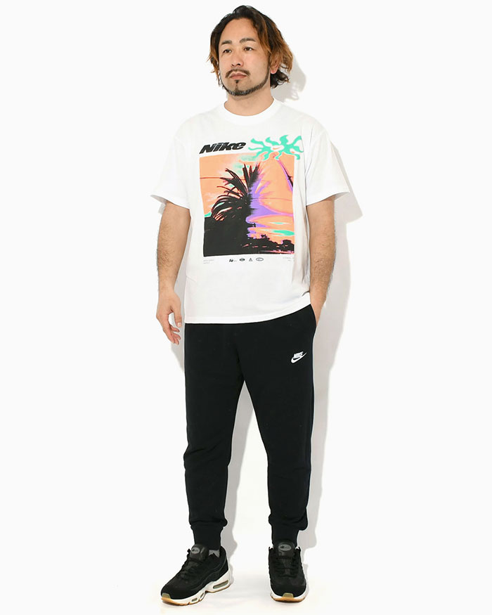 NIKE（ナイキ） Tシャツ 半袖 メンズ LSE パーム ツリー ホワイト
