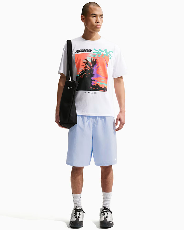 NIKE（ナイキ） Tシャツ 半袖 メンズ LSE パーム ツリー ホワイト