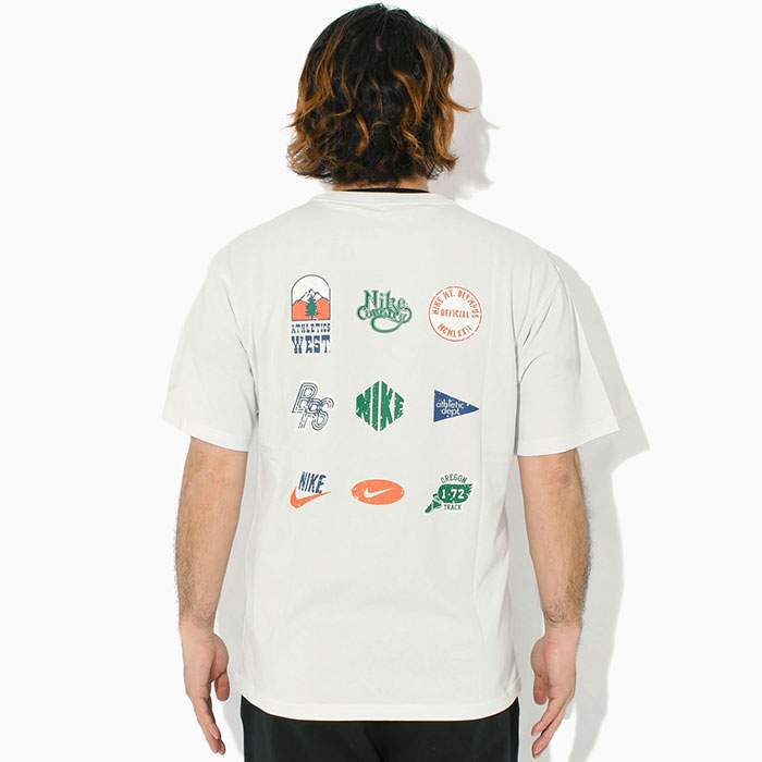 キ*ン様 Nike ロゴ Tシャツ M ホワイト/グリーン NIKE（ナイキ） Tシャツ 半袖 メンズ XMAP スレートホワイト ( XMAP S