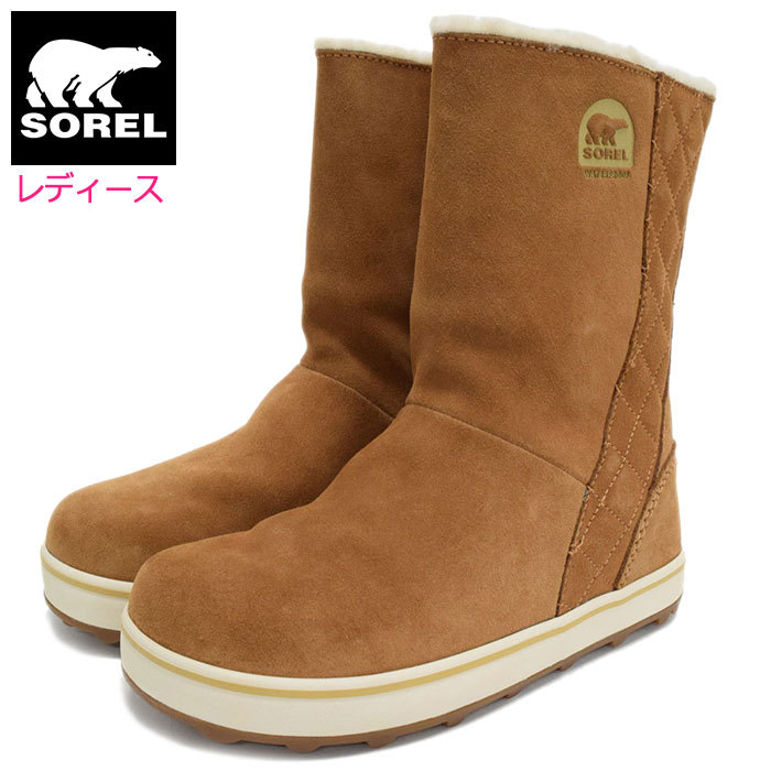 ソレル スノーブーツ SOREL レディース 女性用 グレイシー WP Elk