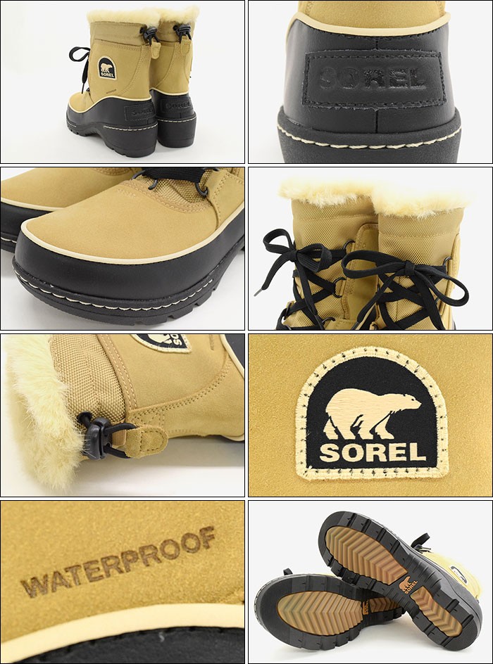 SOREL（ソレル） ブーツ レディース 女性用 ティボリ 3 Curry/Black