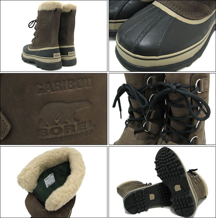 ソレル SOREL ブーツ メンズ 男性用 カリブー Bruno(Sorel CARIBOU