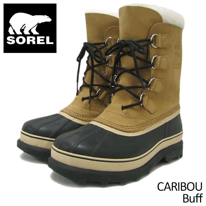 ソレル SOREL ブーツ メンズ 男性用 カリブー Buff(Sorel CARIBOU