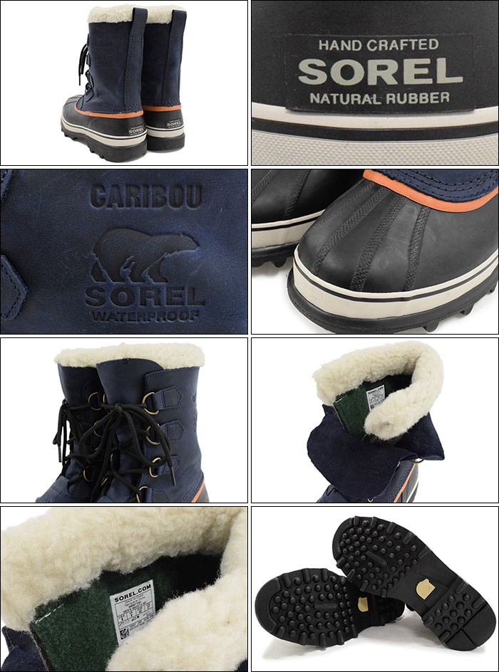 ソレル SOREL ブーツ メンズ 男性用 カリブー ウール Nocturnal(Sorel CARIBOU WL 防水 スノー・ブーツ  NM2272-591) : sor-nm2272-591 : ice field - 通販 - Yahoo!ショッピング