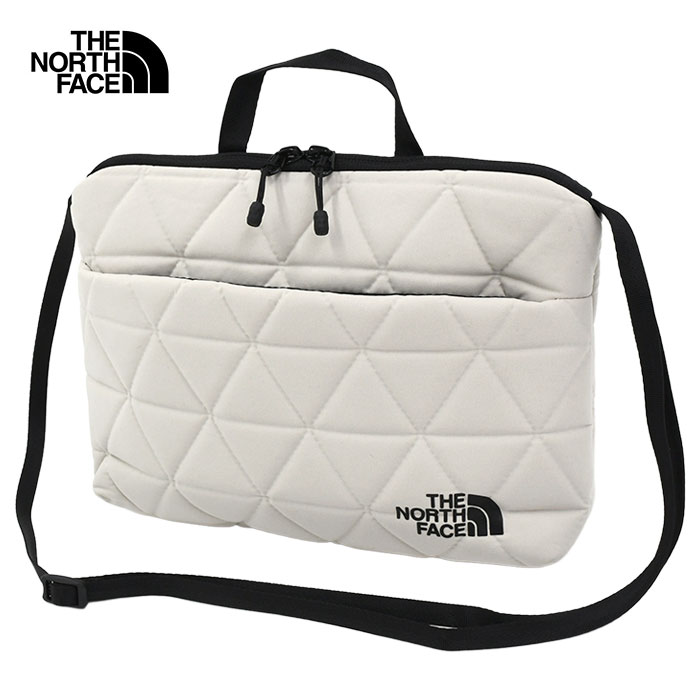 ノースフェイス ショルダーバッグ ジオフェイスポーチ ビンテージホワイト ザ・ノース・フェイス THE NORTH FACE トレッキング バッグ Geoface