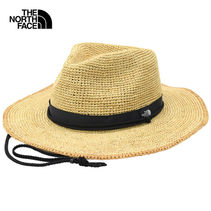 ザ ノースフェイス ハット THE NORTH FACE ラフィア ( Raffia Hat 2023春夏 麦わら帽子 ストローハット サファリハット  ユニセックス NN02347 国内正規 )