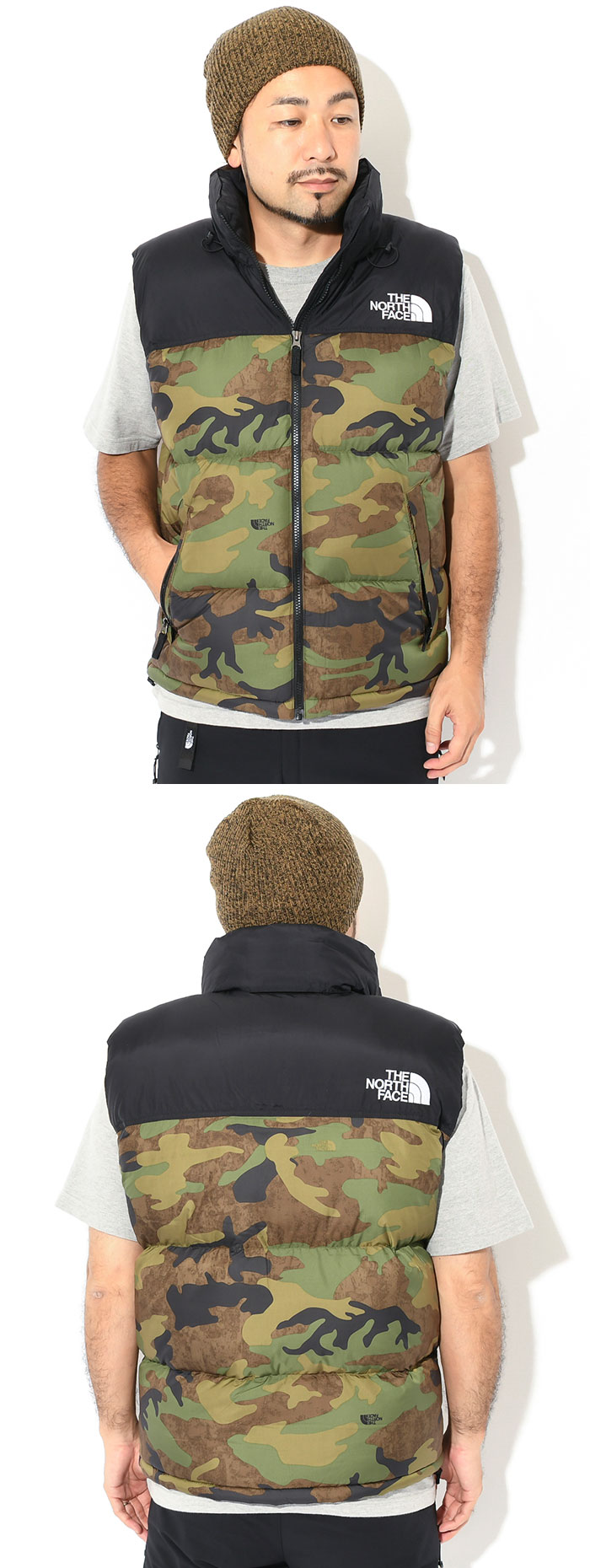 THE NORTH FACEザ ノースフェイスのジャケット Novelty Nuptse Vest02