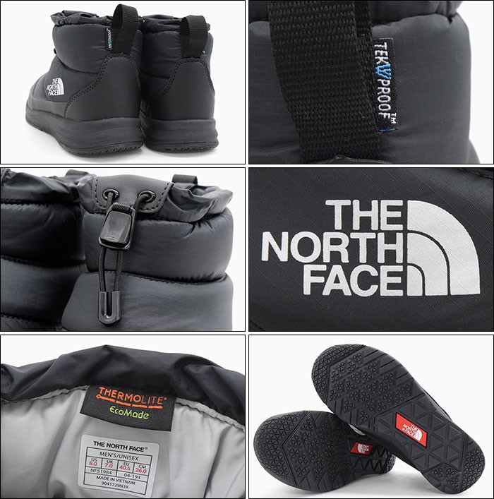 ザ ノースフェイス ブーツ THE NORTH FACE メンズ ヌプシ トラクション ライト 5 ウォータープルーフ ミニ TNF  Black/Black (NF51984-KK) : nor-nf51984-kk : ice field - 通販 - Yahoo!ショッピング