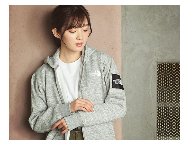 THE NORTH FACEザ ノースフェイスのパーカー Square Logo Full Zip Hoodie06