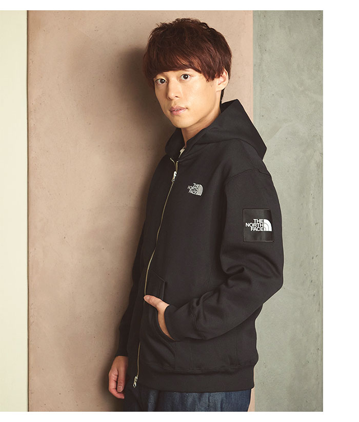 THE NORTH FACEザ ノースフェイスのパーカー Square Logo Full Zip Hoodie07
