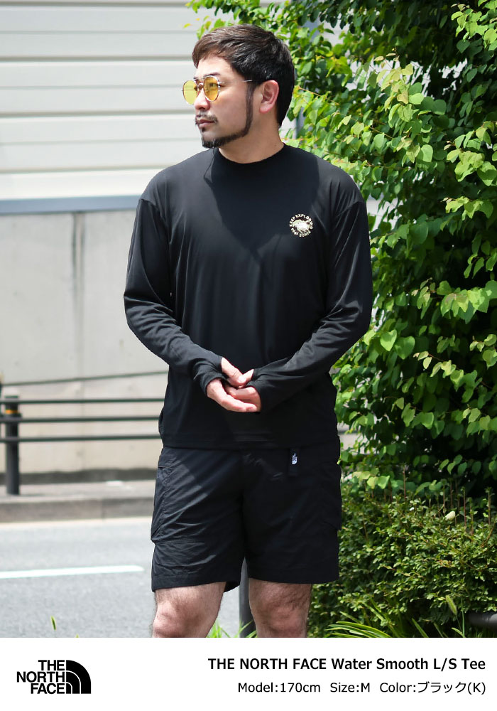 THE NORTH FACEザ ノースフェイスのTシャツ Water Smooth01