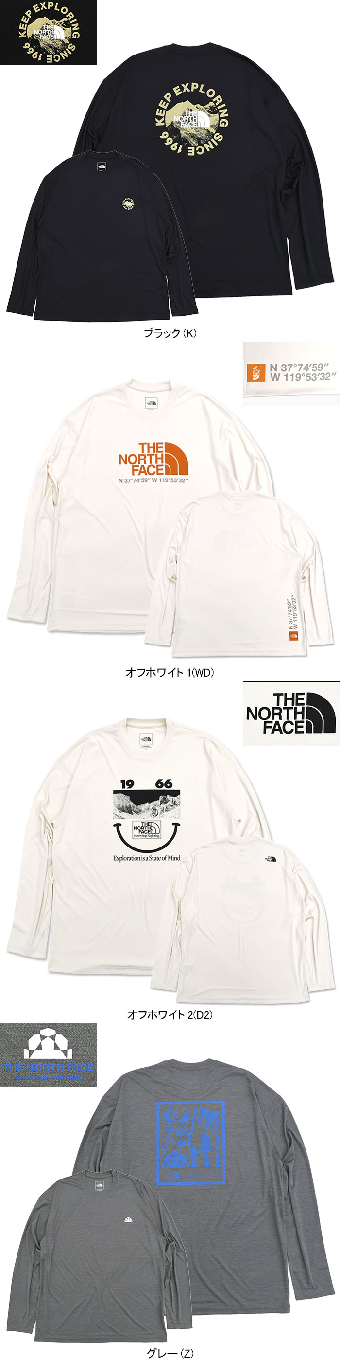 THE NORTH FACEザ ノースフェイスのTシャツ Water Smooth07