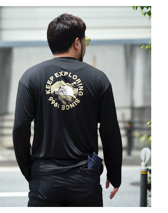 THE NORTH FACEザ ノースフェイスのTシャツ Water Smooth02