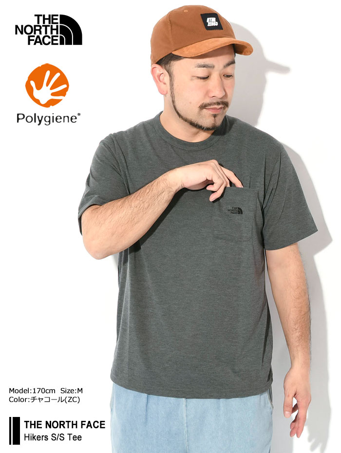 サカイ×ノースフェイスTシャツ ネイビー