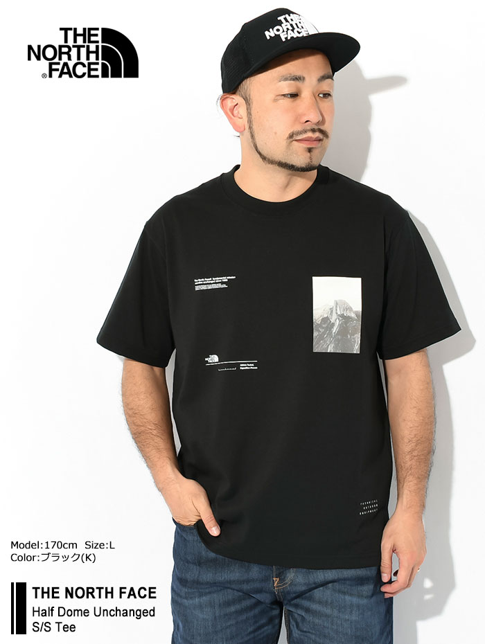 ザ ノースフェイス Tシャツ 半袖 THE NORTH FACE メンズ ハーフ ドーム アンチェンジド(Half Dome Unchanged  Tee 2023春夏 NT32339 国内正規)[M便 1/1]