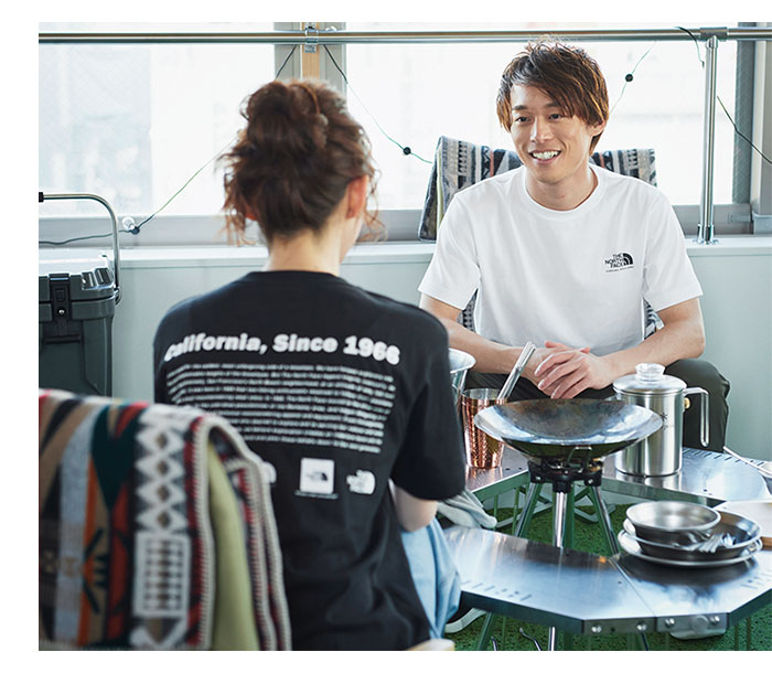 THE NORTH FACEザ ノースフェイスのTシャツ Historical Logo01