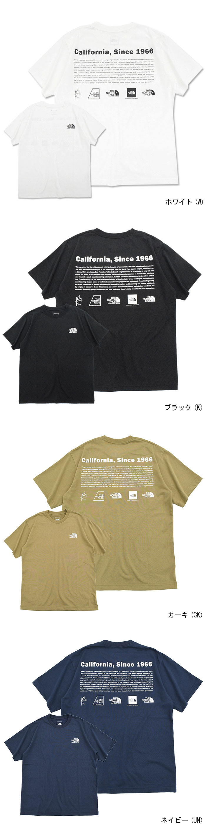 THE NORTH FACEザ ノースフェイスのTシャツ Historical Logo06