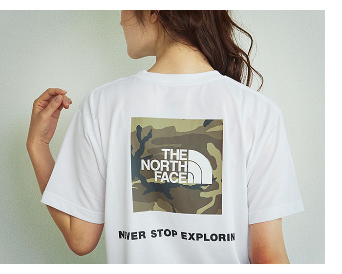 THE NORTH FACEザ ノースフェイスのTシャツ Square Camouflage06