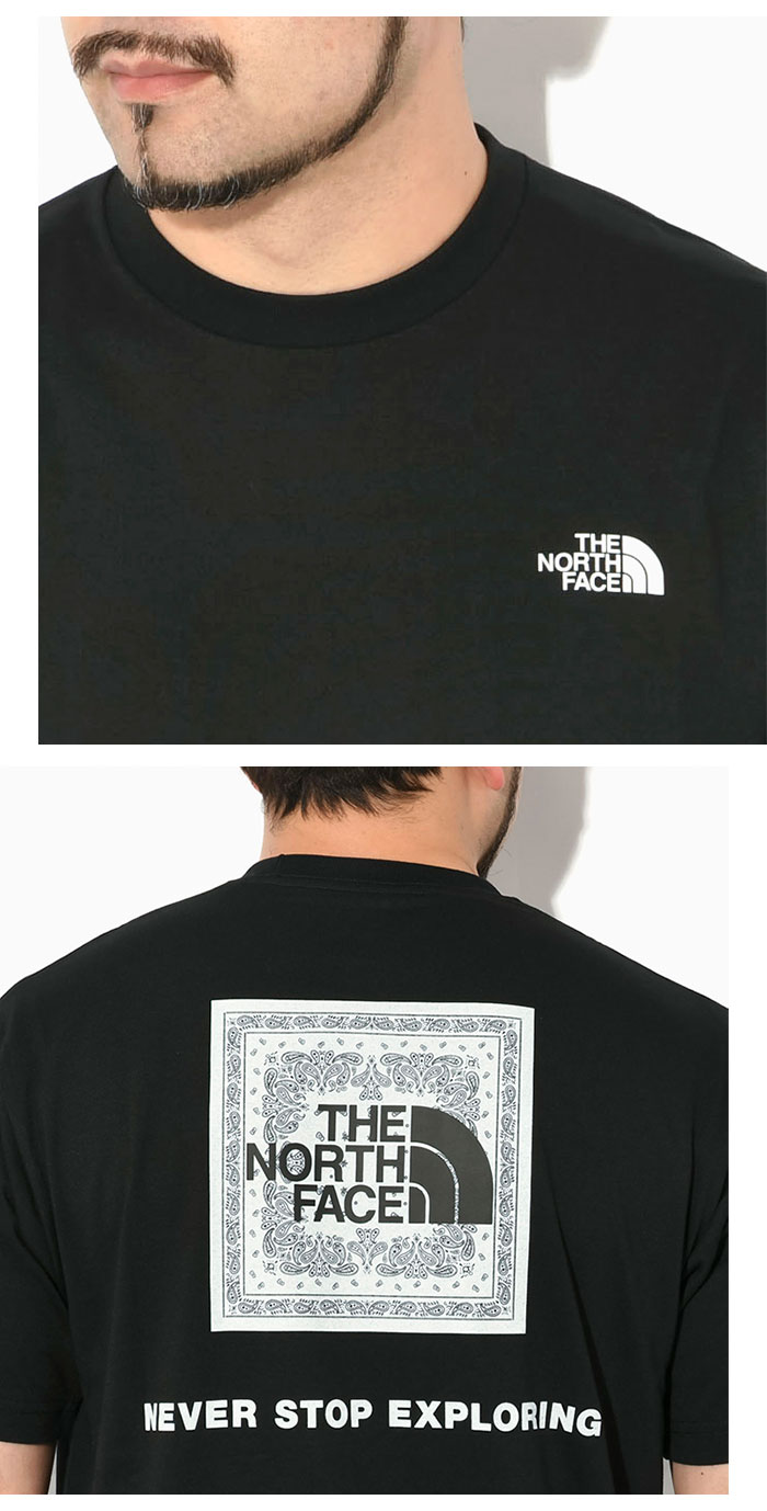 THE NORTH FACEザ ノースフェイスのTシャツ Bandana Square Logo16