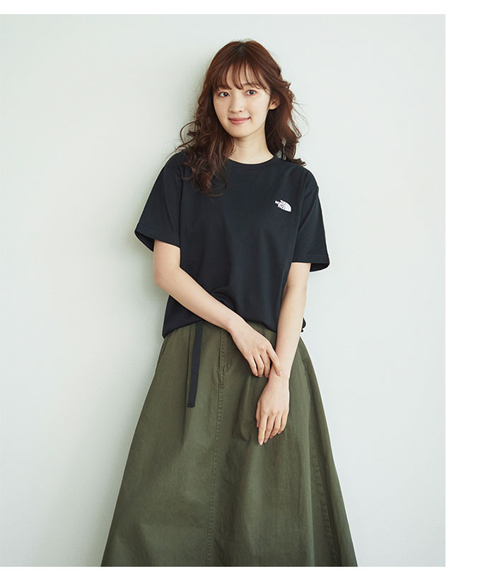 THE NORTH FACEザ ノースフェイスのTシャツ Back Square Logo10