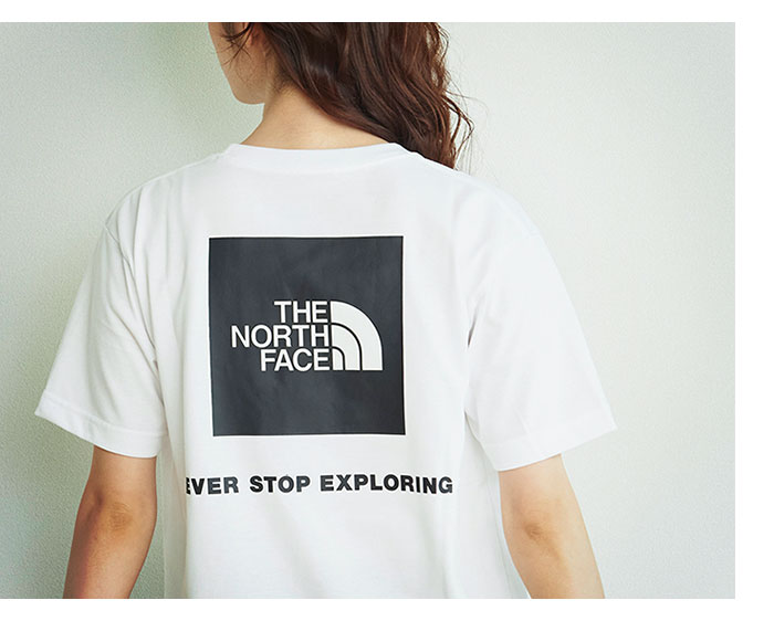 THE NORTH FACEザ ノースフェイスのTシャツ Back Square Logo12