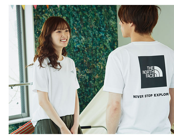 THE NORTH FACEザ ノースフェイスのTシャツ Back Square Logo13