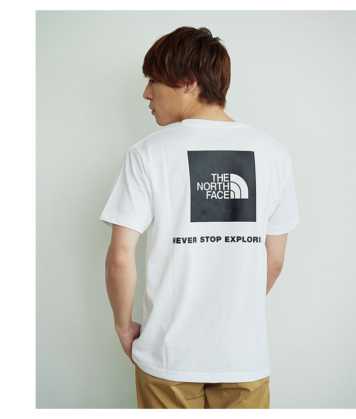 THE NORTH FACEザ ノースフェイスのTシャツ Back Square Logo03
