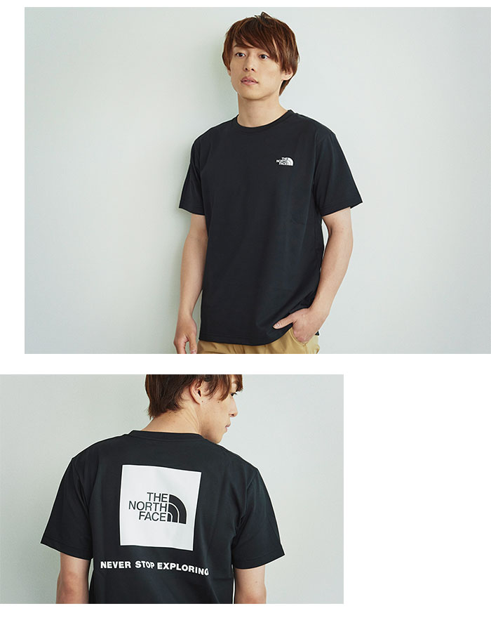 THE NORTH FACEザ ノースフェイスのTシャツ Back Square Logo05