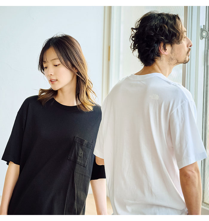 THE NORTH FACEザ ノースフェイスのTシャツ Small Logo Pocket01