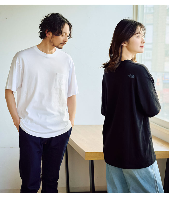 THE NORTH FACEザ ノースフェイスのTシャツ Small Logo Pocket10