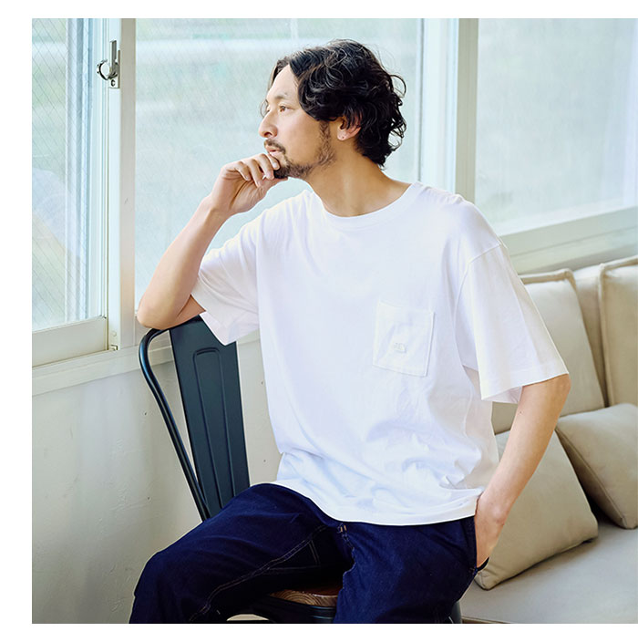 THE NORTH FACEザ ノースフェイスのTシャツ Small Logo Pocket06