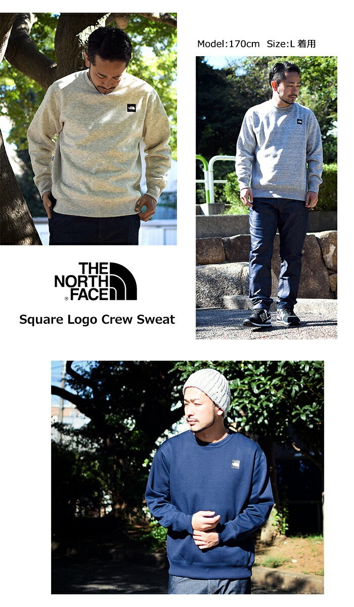 ザ ノースフェイス トレーナー THE NORTH FACE メンズ スクエア ロゴ