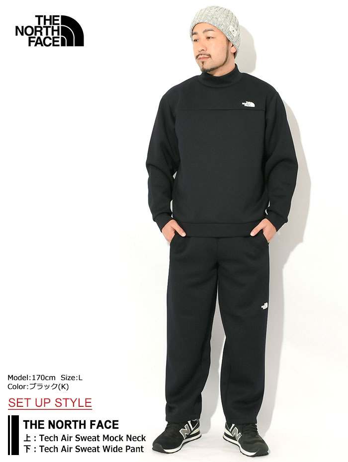 ザ・ノース・フェイス トレーナー THE NORTH FACE メンズ テック エアー スウェット モック ネック ( Tech Air Sweat  Mock Neck 2024秋冬 NT62484 国内正規 )