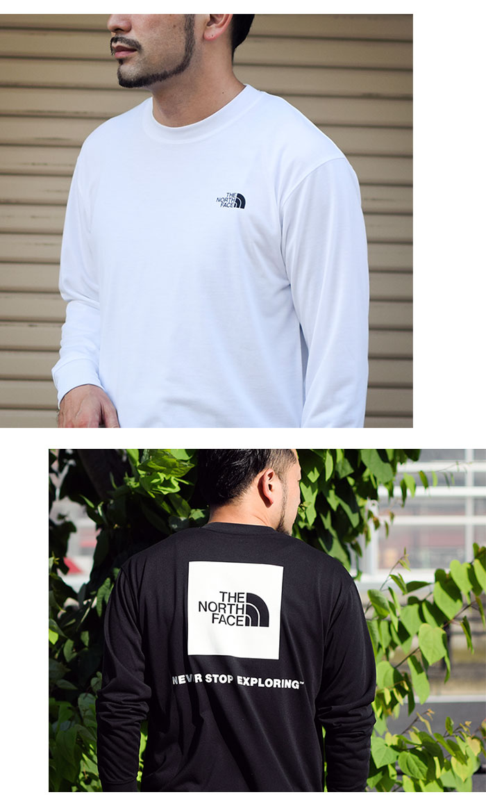 THE NORTH FACEザ ノースフェイスのTシャツ Back Square Logo07