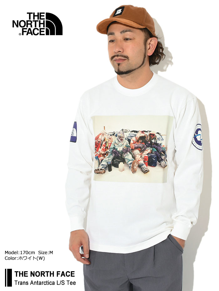 ザ ノースフェイス ロンT Tシャツ 長袖 THE NORTH FACE メンズ トランス アンタークティカ(Trans Antarctica Tee  2022秋冬 NT82230 国内正規)