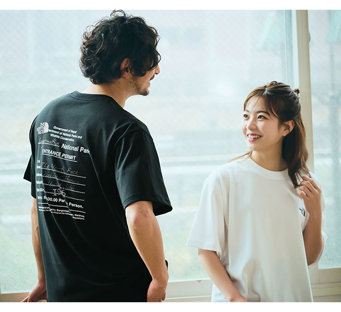 THE NORTH FACEザ ノースフェイスのTシャツ Entrance Permission01