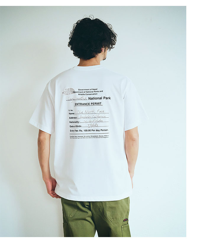 THE NORTH FACEザ ノースフェイスのTシャツ Entrance Permission03
