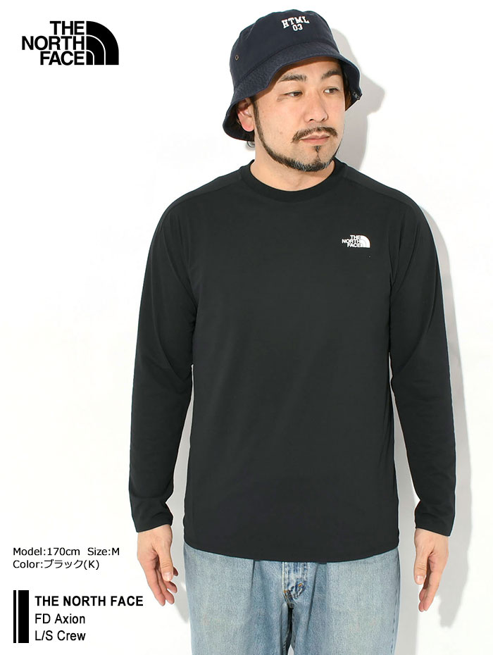 UNOFブラック 長袖 カットソー　ノースリーブ THE NORTH FACE（ザ ノースフェイス） カットソー 長袖 メンズ