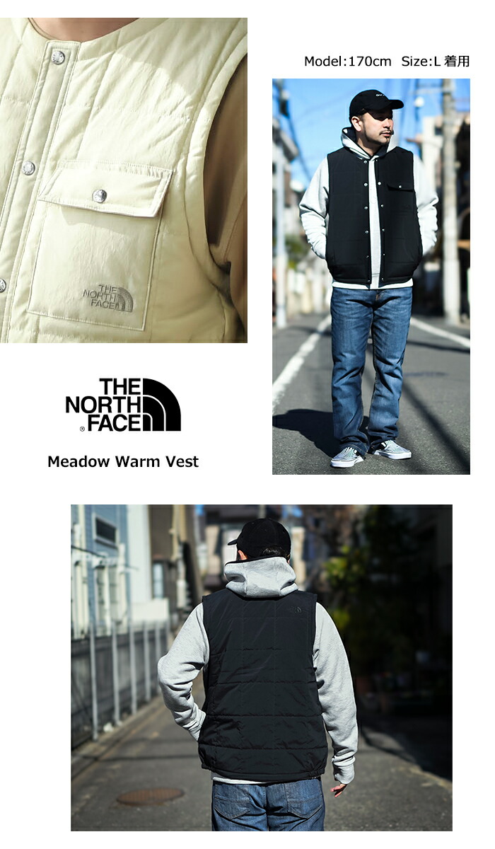 THE NORTH FACEザ ノースフェイスのジャケット Meadow Warm Vest05