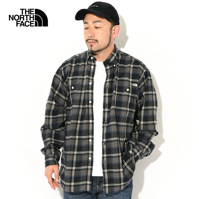 ザ ノースフェイス シャツ 長袖 THE NORTH FACE メンズ フロストフォージ フランネル ( Frostforge Flannel L/S  Shirt 2024秋冬 吸汗速乾 NR62431 国内正規 )