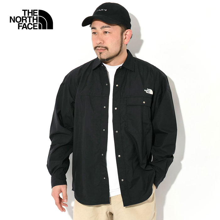 ザ・ノース・フェイス シャツ 長袖 THE NORTH FACE メンズ 26SS ヌプシ ( 26SS Nuptse L/S Shirt 2026春夏 撥水 カジュアルシャツ NR62550 国内正規 )の画像